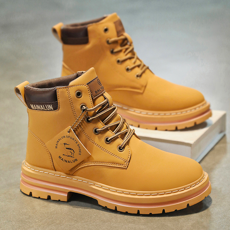Men Shoes Classic - Botas altas clásicas para hombre, botas