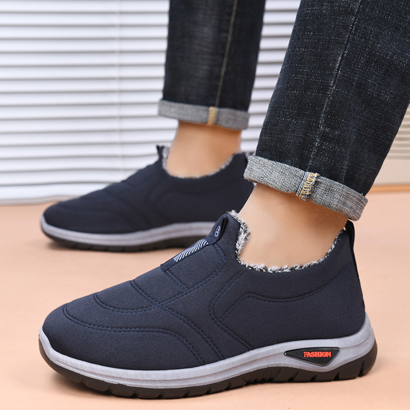 Men Shoes For Winter - Zapatos de Invierno de Forro Polar