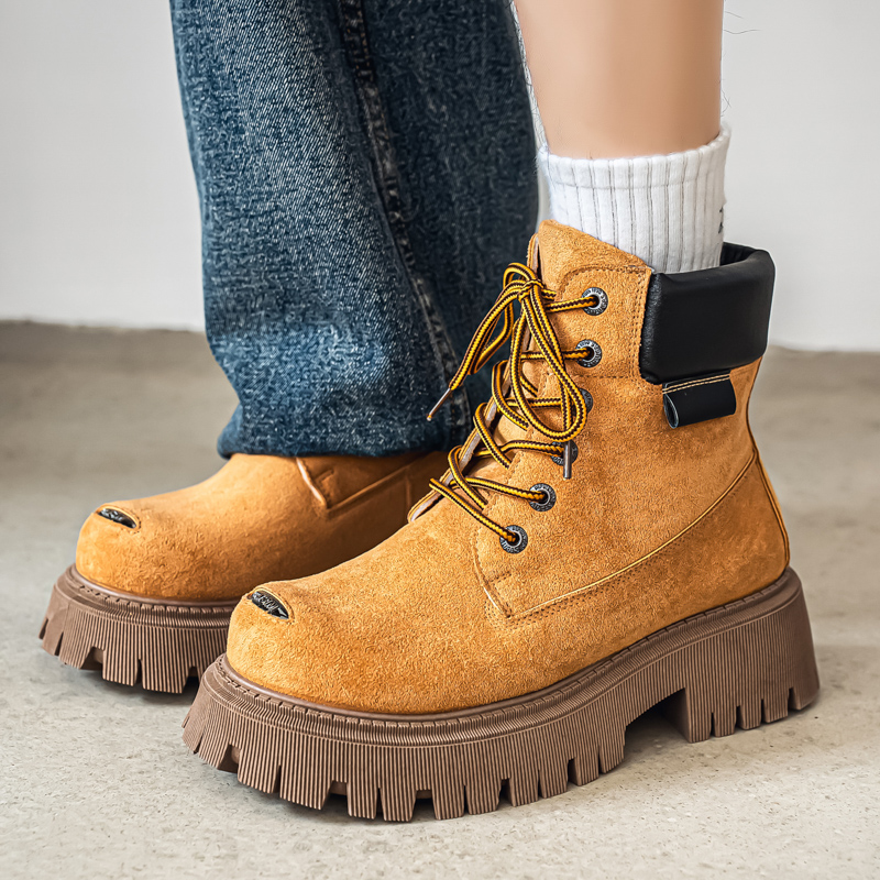 Men Shoes Classic - Botas Clásicas de Caña Alta para
