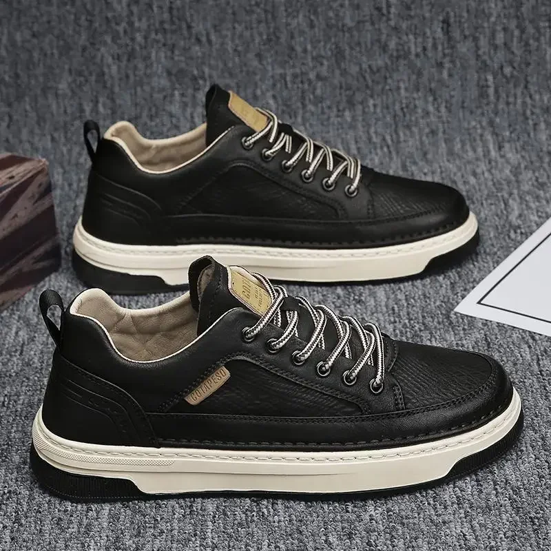 Men Shoes For Office Work - Zapatos de cuero informales a la