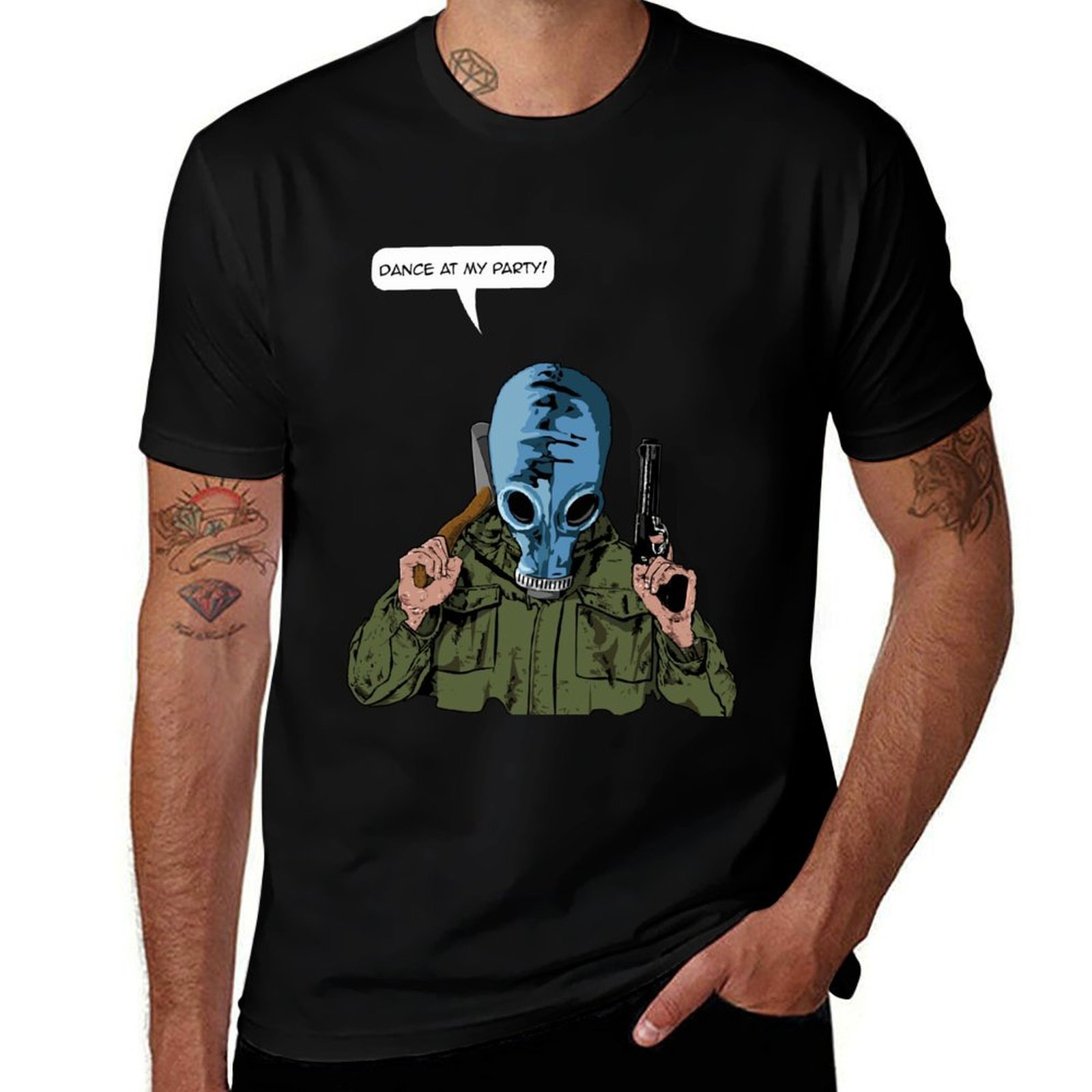 Men Shoes Illustration - Camiseta con ilustración de estilo cómico