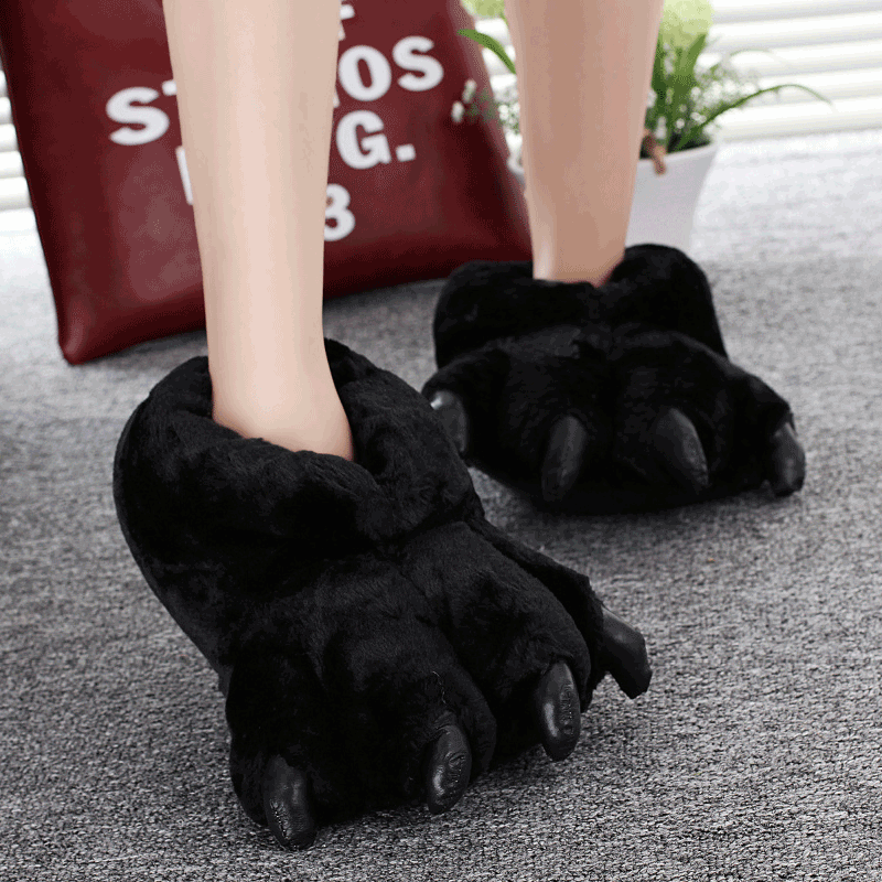 Men Shoes For Winter - Zapatos de pata de Animal negros