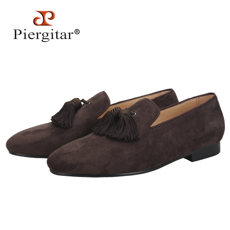 Men'S Shoes Dressy Casual - Mocasines belgas de gamuza coloridos Piergitar
