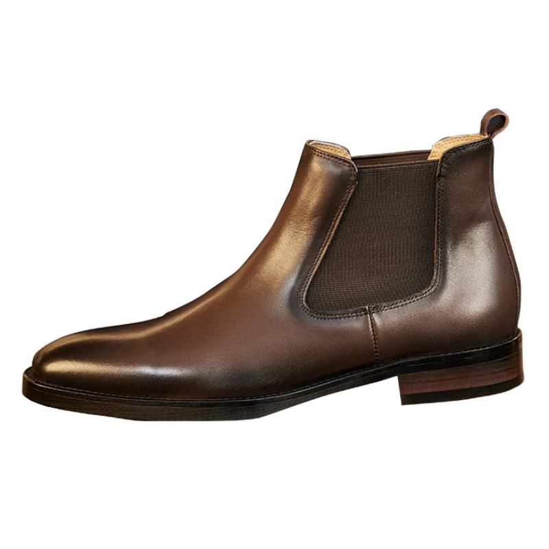 Men Shoes For Wedding - Botas Chelsea Retro elegantes para hombre,
