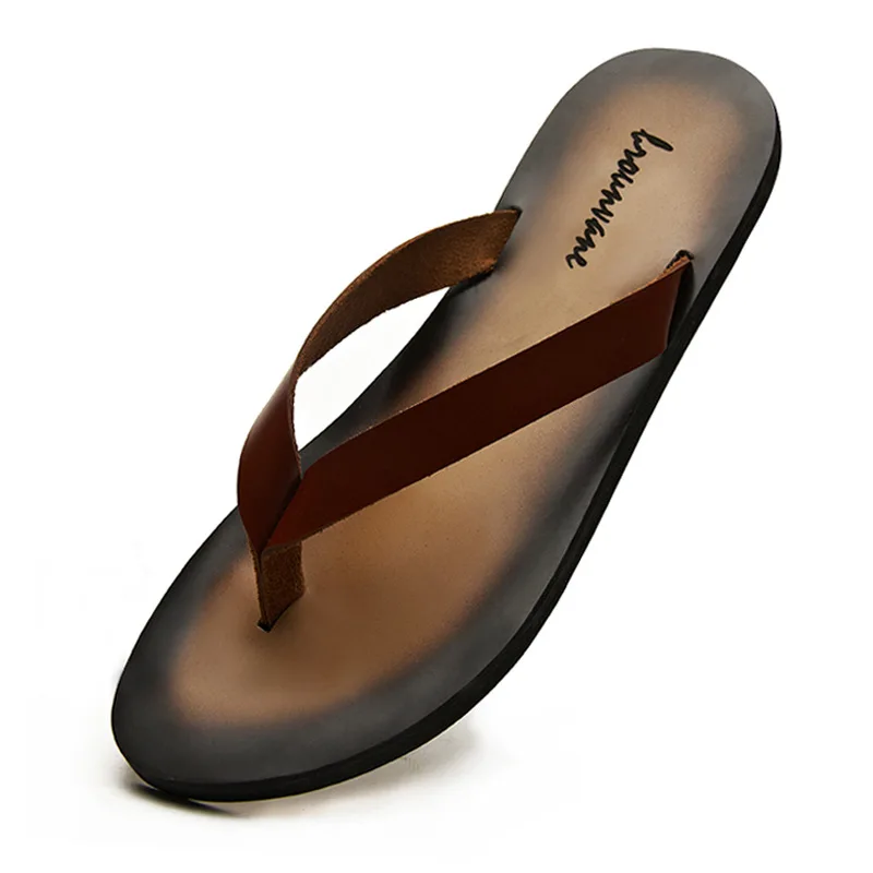 Men Shoes Classic - Zapatillas clásicas de cuero genuino para