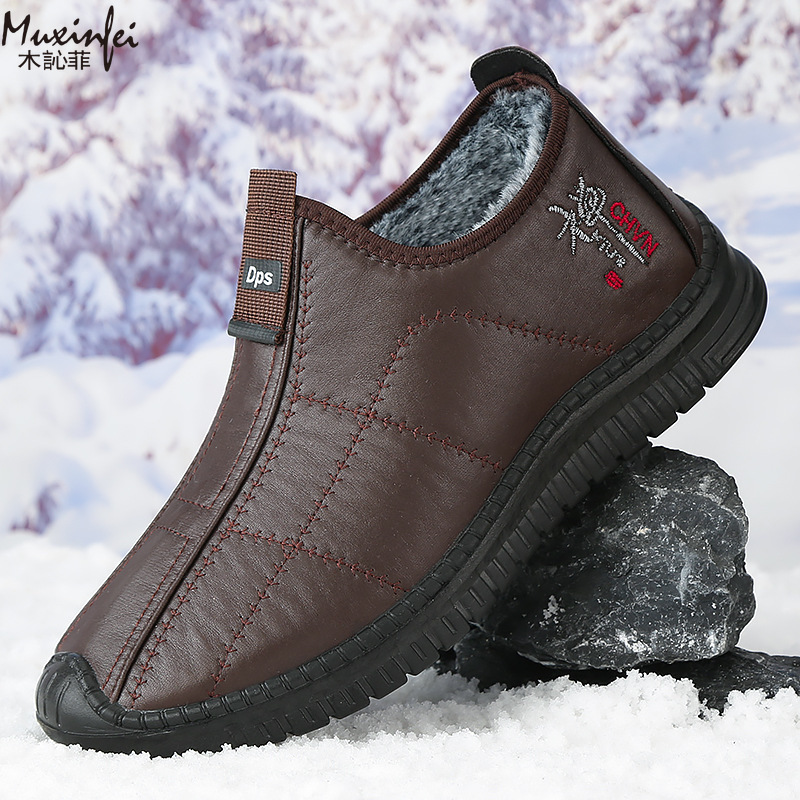 Men'S Shoes Hush Puppies - Zapatos de algodón de invierno para
