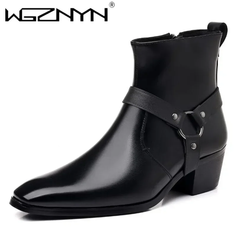 Men Shoes For Wedding - Botas Chelsea de diseñador a la