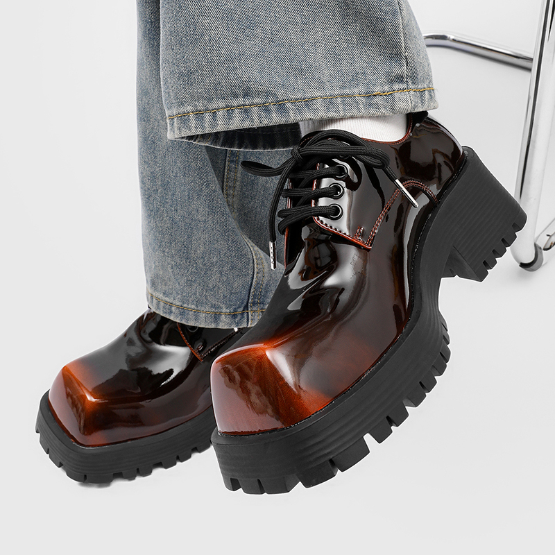 Zapatos de cuero de suela grue - Men Shoes For Office Work reseña y precio