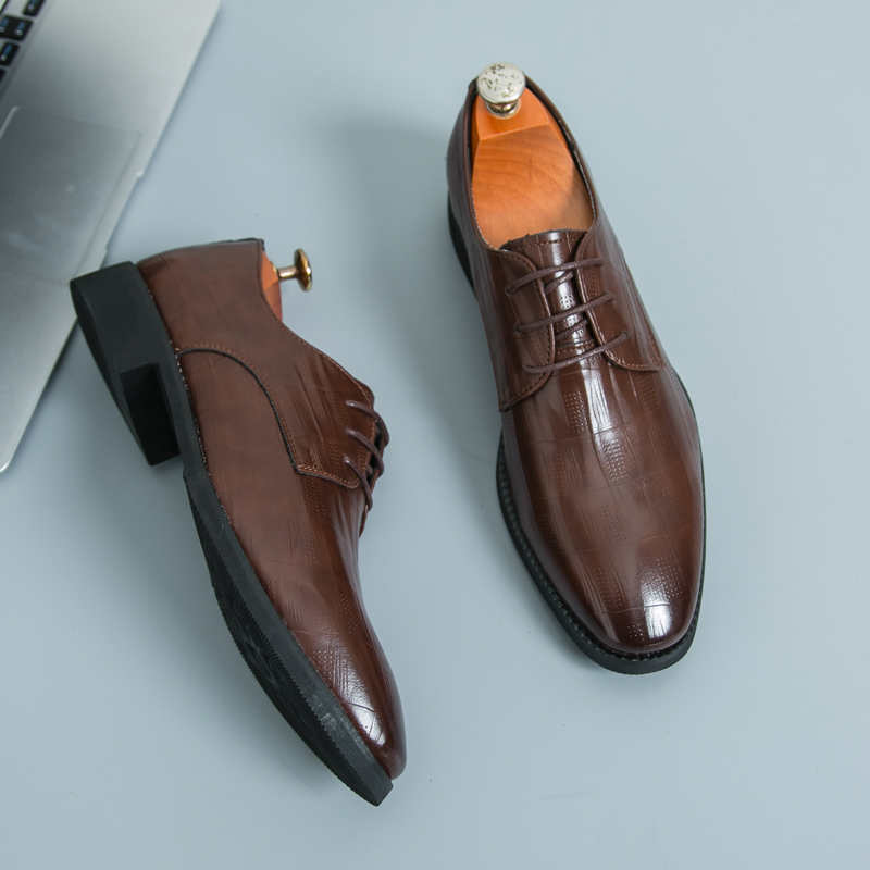 Nuevos zapatos de cuero para h - Men Shoes For Office Work reseña y precio
