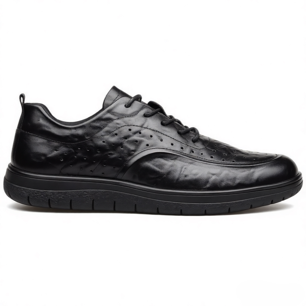 Zapatos informales de cuero ge - Men Shoes For Office Work reseña y precio