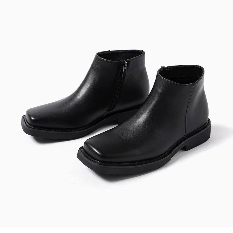 Nuevos zapatos negros de cuero - Men'S Shoes Hush Puppies reseña y precio