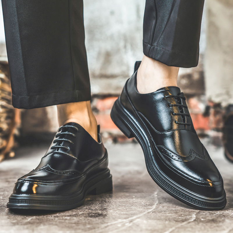 Zapatos de Cuero para Hombre q - Men Shoes For Wedding reseña y precio