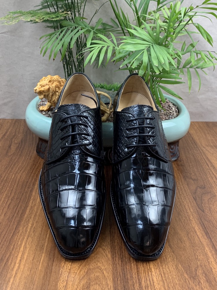 Zapatos de cuero genuino de co - Men Shoes For Office Work reseña y precio