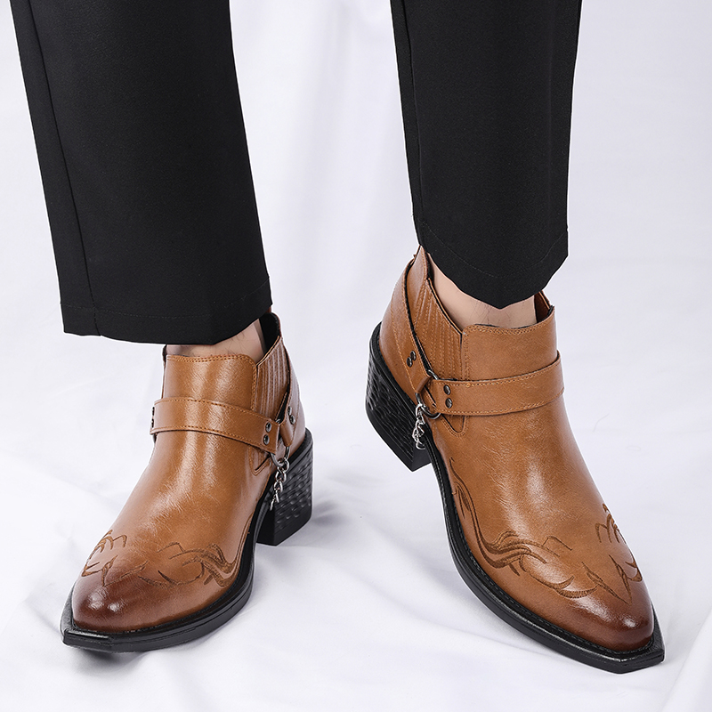 Nuevas Botas de Cuero Vacuno M - Men Shoes For Wedding reseña y precio