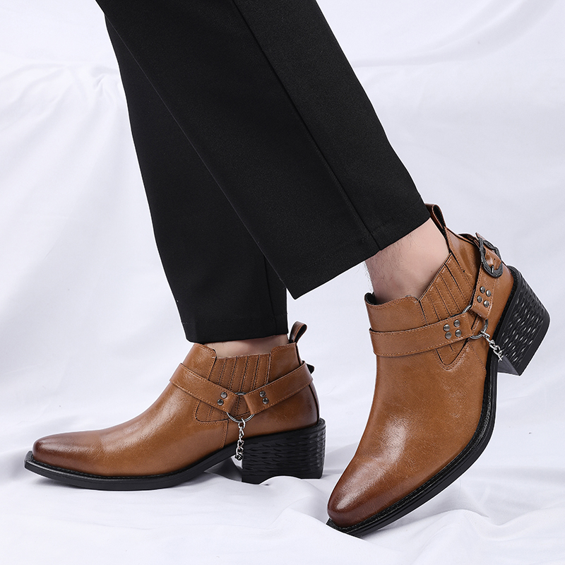 Nuevas Botas de Cuero Vacuno M - Men Shoes For Wedding reseña y precio