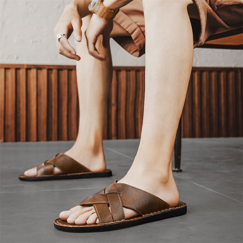 Sandalias informales de cuero  - Men'S Shoes Hush Puppies reseña y precio