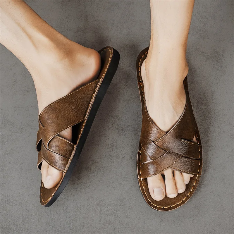 Sandalias informales de cuero  - Men'S Shoes Hush Puppies reseña y precio