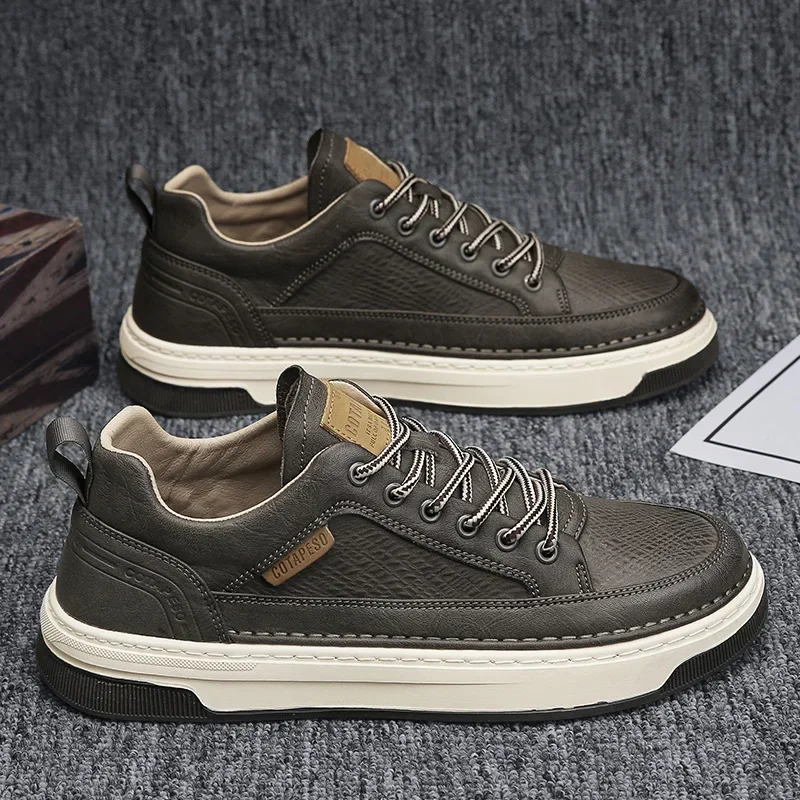 Zapatos de cuero informales a  - Men Shoes For Office Work reseña y precio