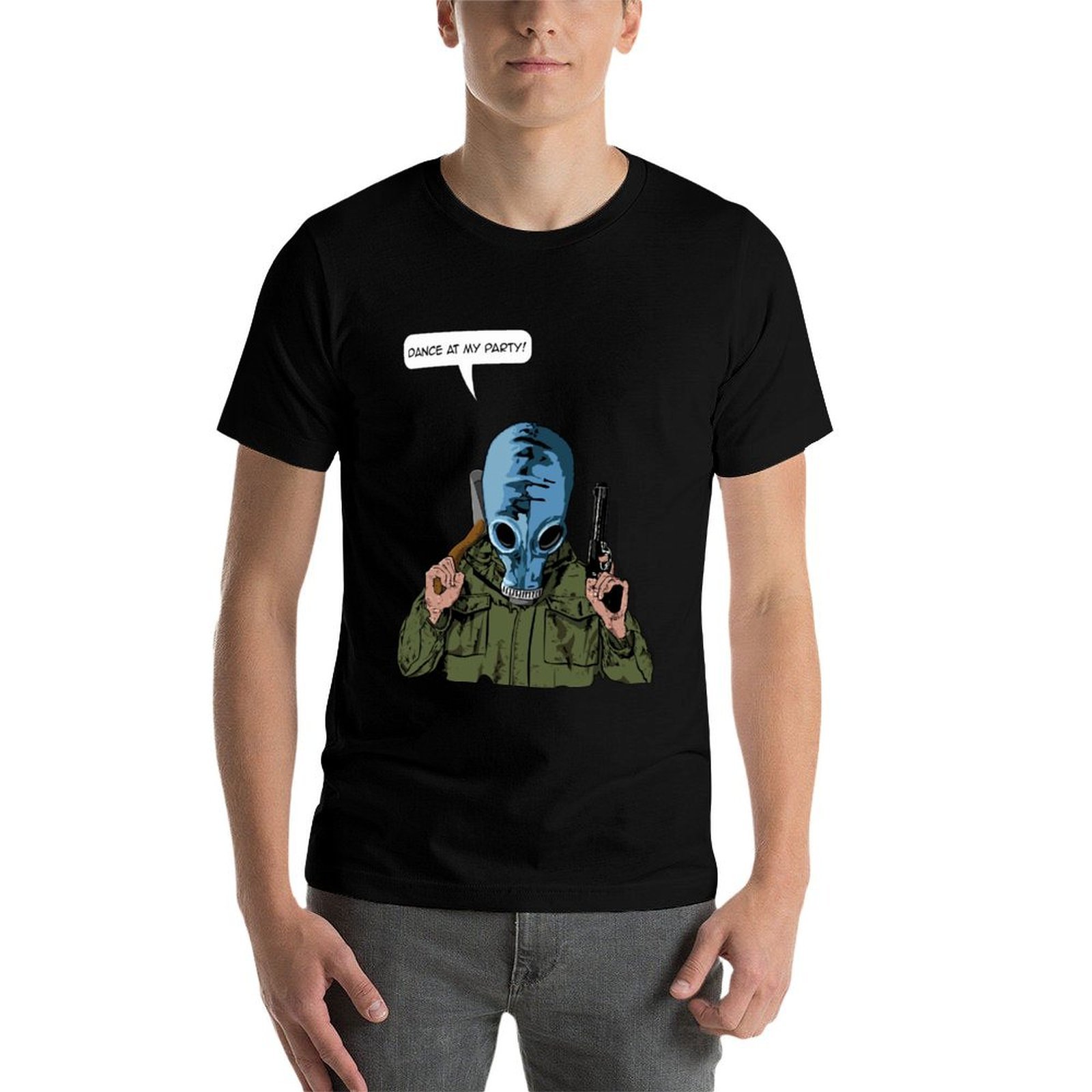 Camiseta con ilustración de es - Men Shoes Illustration reseña y precio