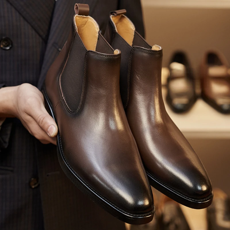 Botas Chelsea Retro elegantes  - Men Shoes For Wedding reseña y precio