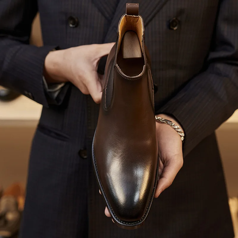 Botas Chelsea Retro elegantes  - Men Shoes For Wedding reseña y precio