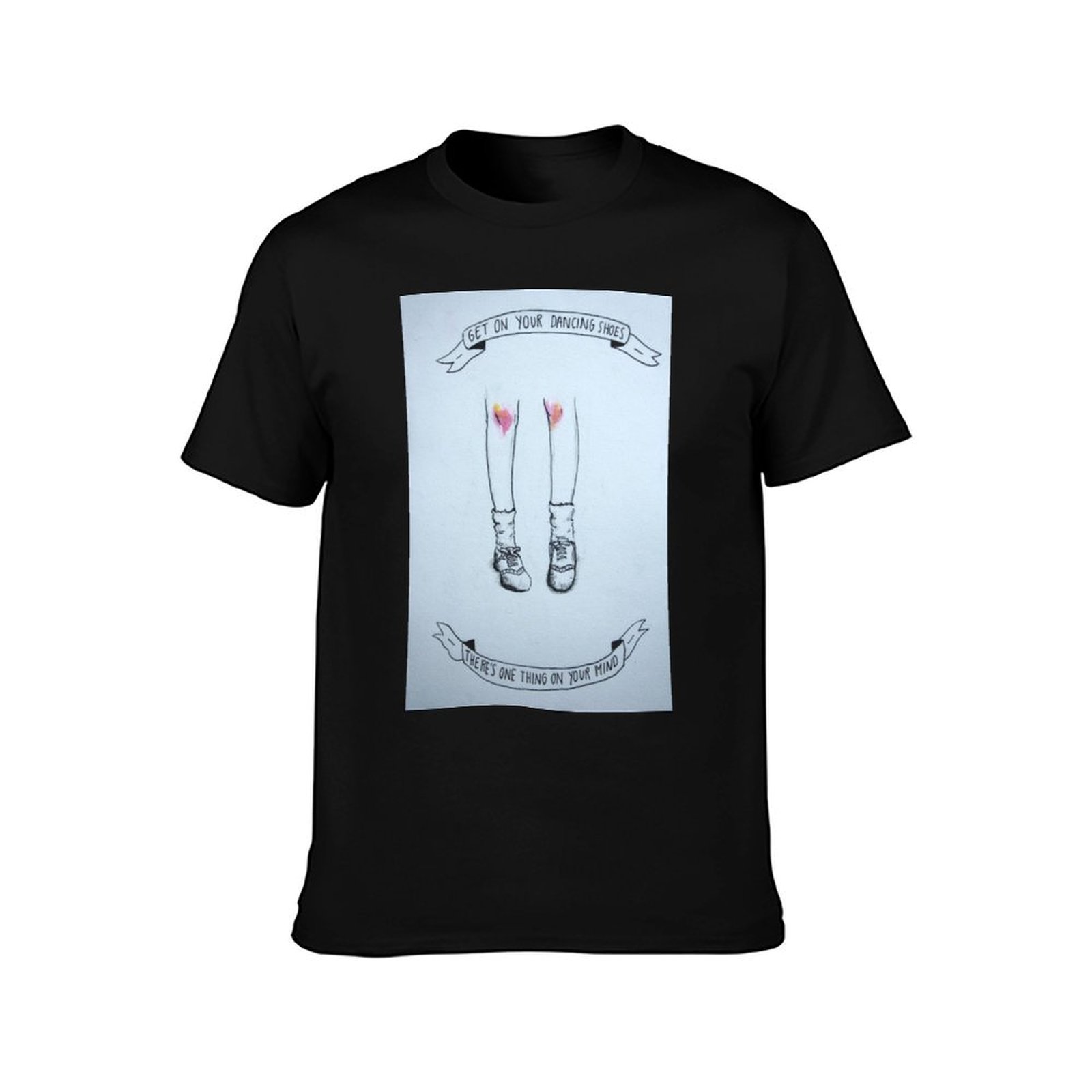 Camiseta con ilustración de za - Men Shoes Illustration reseña y precio