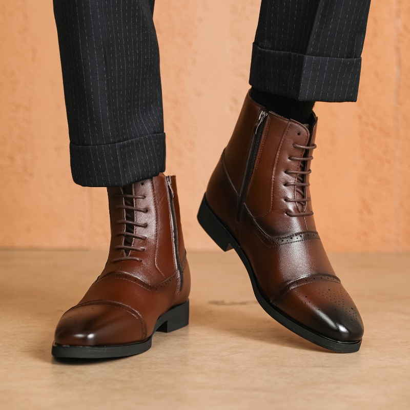 Botas de lujo para hombre, nue - Men Shoes Classic reseña y precio
