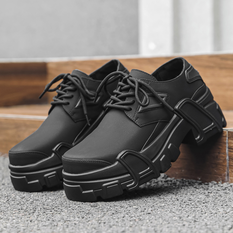 Zapatos de cuero con plataform - Men Shoes For Office Work reseña y precio