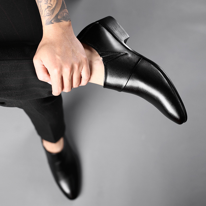 Zapatos Oxford de cuero para h - Men Shoes For Office Work reseña y precio