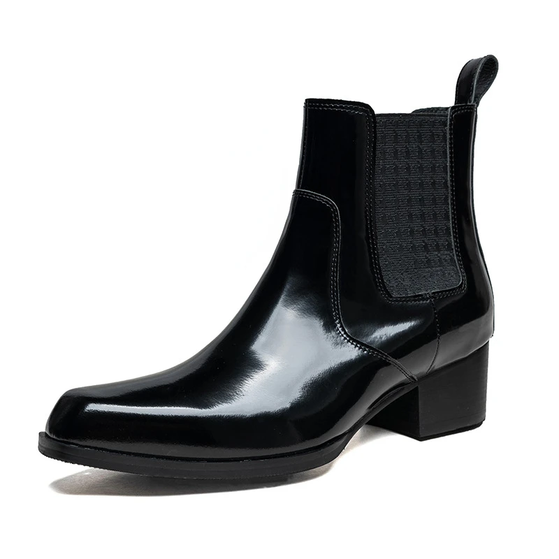 Botines de charol de lujo para - Men Shoes For Wedding reseña y precio