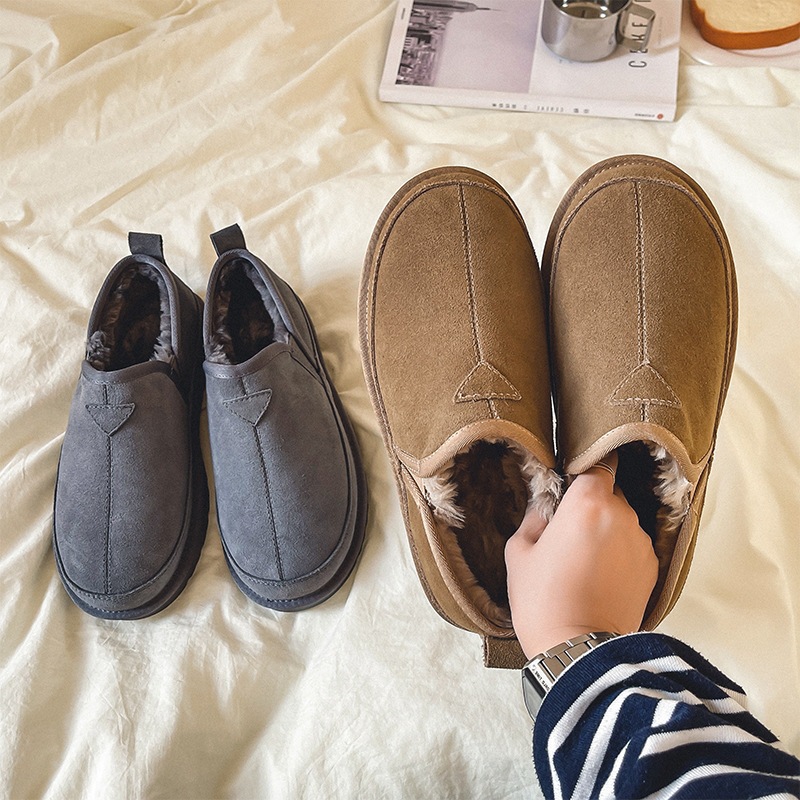 Botas de Nieve de Cuero Vacuno - Men Shoes Classic reseña y precio