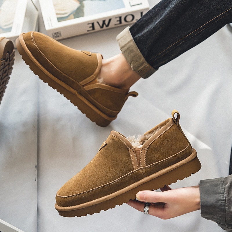 Botas de Nieve de Cuero Vacuno - Men Shoes Classic reseña y precio