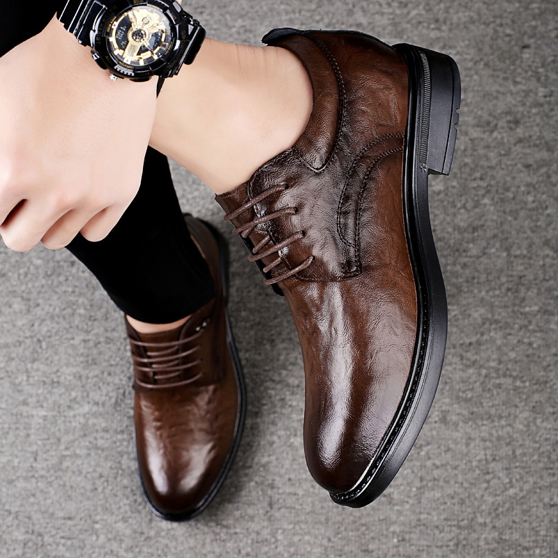 Zapatos Casuales de Cuero con  - Men'S Shoes Hush Puppies reseña y precio
