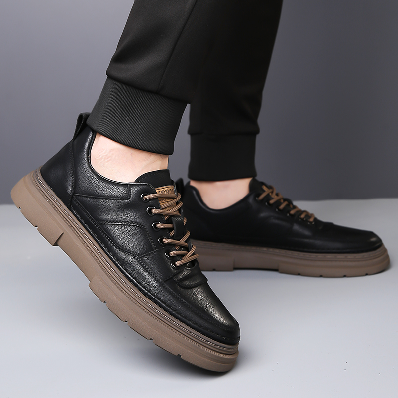 Zapatos de suela gruesa para h - Men Shoes For Office Work reseña y precio
