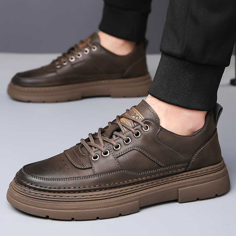 Zapatos de suela gruesa para h - Men Shoes For Office Work reseña y precio